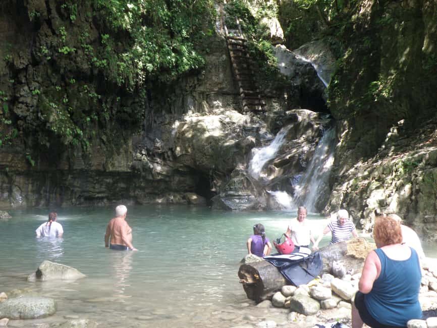 27 Waterfalls: Zip 'n Splash Adventure with Horse Ride - Country World Ranch: home-cooked lunch, fruit boosts, and horse views