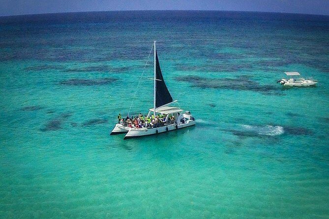 3 ADVENTURES: Sailing Catamaran Cruise - Hooka Diving - Snorkeling - Snorkeling over the coral barrier near Bávaro