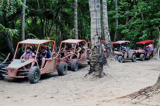 Amber Cove & Taino Bay Shore Excursion: 2 person Buggy Tour - Playa Bergantin Stop: Swim Time and a Real Breather