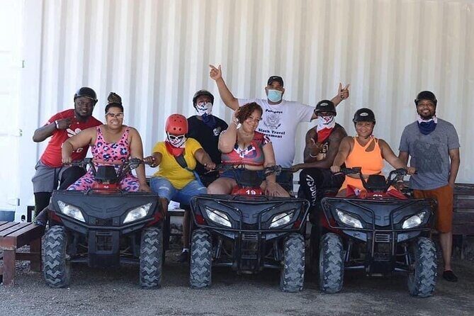 ATV 4 wheel from Amber Cove & Taino bay port silver Cruise port - Guides and the Group Mood: Rigo and Leonel