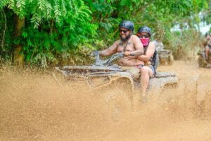 ATV 4x4 VIP Beach, Caves & Local Half Day Flavors - Stop 1: Domitai Park time for shows and Tain connections