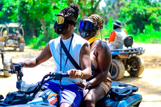 ATV to Macao Beach and Water Cave with Organic Farm - Los Hoyos del Salado Water Cave: Jump-Ready Natural Pool
