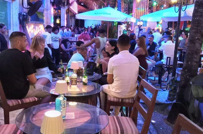 Bar Crawl in Punta Cana - Stop 2 in Bavaro: Terra Negra Mexican Cantina on the Los Corales Main Street
