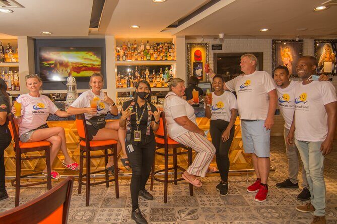 Bar Crawl in Punta Cana - Stop 1 in Bavaro: Our Republic Bar and the Cana-Tree Roof