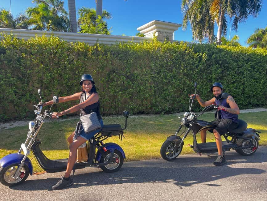 Bavaro Punta Cana: City Tour with Harley models E-Scooters - Key Points You’ll Feel Immediately