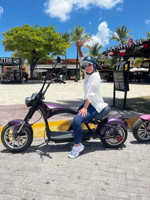 Bavaro Punta Cana: City Tour with Harley models E-Scooters - The Guides: Katie/Katty, Nelson, Ernesto, and Emmanuel