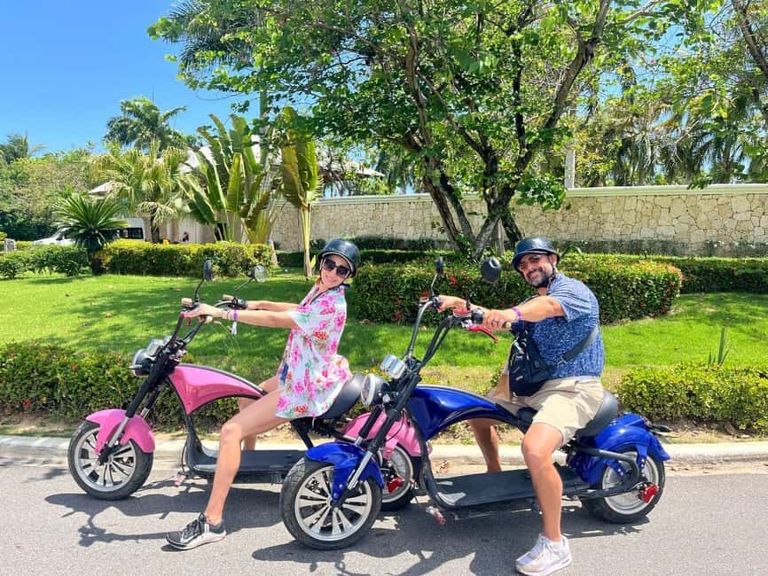 Bavaro Punta Cana: City Tour with Harley models E-Scooters - 4 Hours in Bavaro: How the E-Bike Day Actually Plays Out