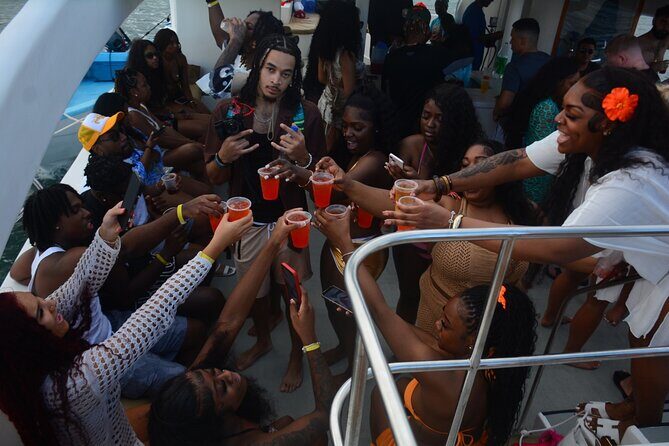 Best Party Boat Adults Only with Open Bar - Getting to the dock: transfers help, but allow time for pickup