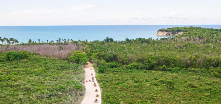 Booggy Adventure en Macao: Cuevas, Playa y Barro Extremo - Cenote cave stop: cooler air and a different kind of nature