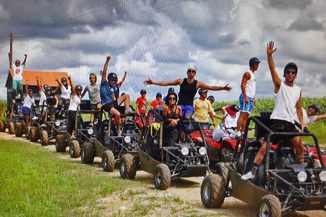 Buggy Sunset - Full day tour with diner on the river- small group - Sugarcane Country at Benerito: fresh cane, real work, and a quick chance to help