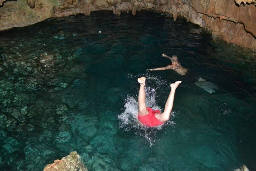 Buggy Tour in Punta Cana: Mamajuana - Coffee - Swimming in Cenote and Macao Beach - Cenote Swim: Cool Off in a Natural Cave Pool
