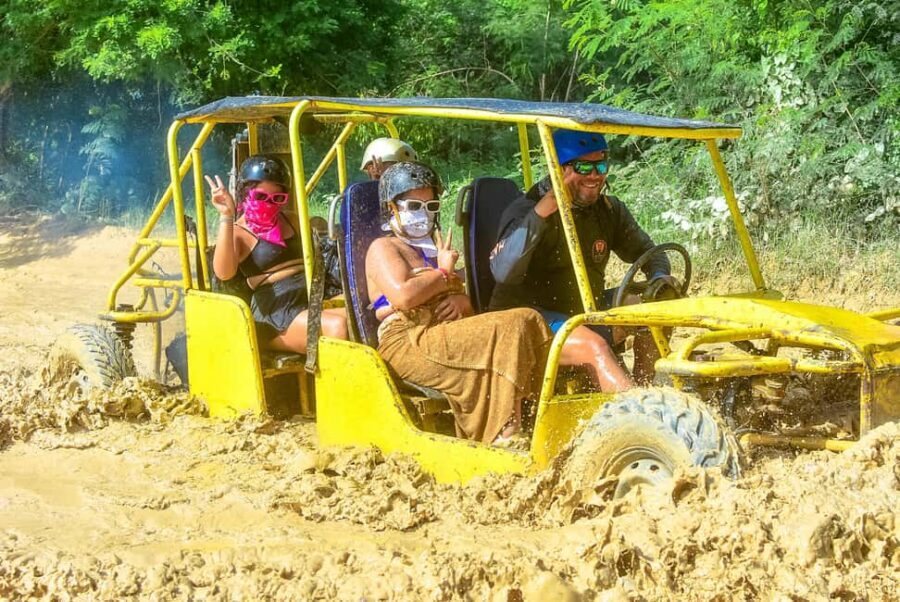 Buggy Tour in Punta Cana: Mamajuana - Coffee - Swimming in Cenote and Macao Beach - Macao Beach: Public Sand, Turquoise Water, and Easy Relax Time