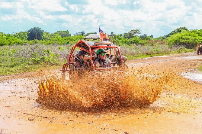 Buggy Tour Punta Cana: MagicalCaves ,Dream Beaches & Culture - Expect a muddy ride, so plan like it