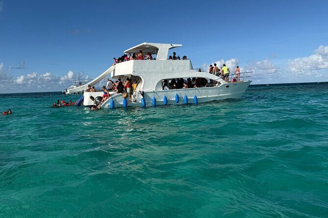 Catamaran Booze Cruise And Snorkeling Punta Cana - Adults Only - Snorkeling and the natural pool: fun water time with guidance