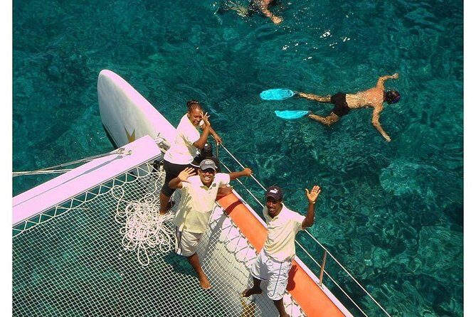 Catamaran Snorkeling All-Inclusive Day-Trip - The best part for many: sailing, nets, and cruising the coast