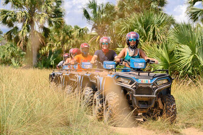 Double Thrill Experience: ATV or Dune Buggy & Zipline - Ocean Zipline Over the Atlantic: The Big View Moment