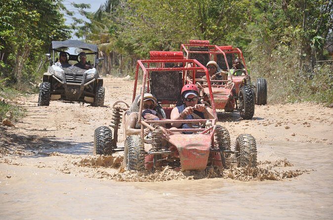 Dune Buggie double from Punta Cana (Half Day) - Your buggy setup: shared seats, helmets, and the mud factor