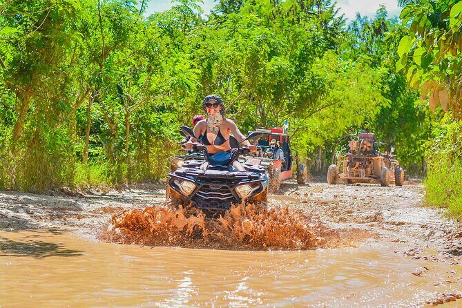 Faster ATV 4x4 Punta Cana - The Route You’ll Hit: Cenote, Taino Water Cave, and Macao Beach