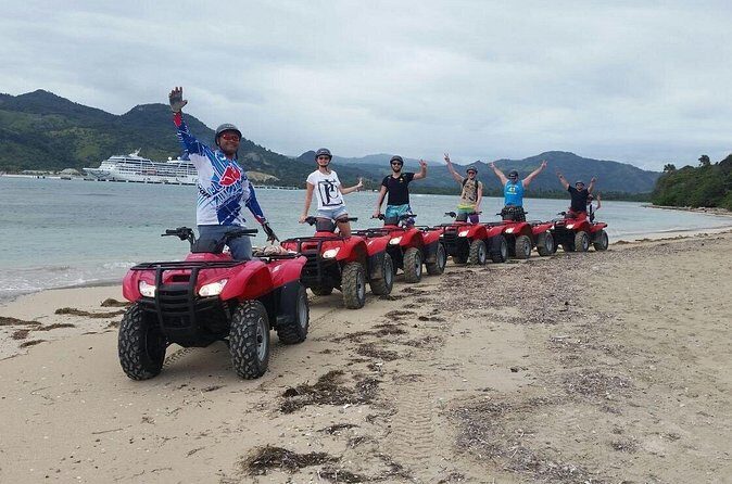 Four Wheels Drive/ATV'S Tour - Stop 1: Maimon Village, Cigar Rolling, and a Beach Break