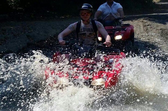 Four Wheels Drive/ATV'S Tour - The ATV Ride: Mud, Rivers, Fields, and a Tropical Beach