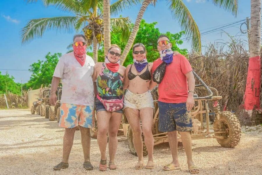From Bávaro: Double Buggy Tour to Macao Beach and Cenote - What to bring (so you actually enjoy the mud)