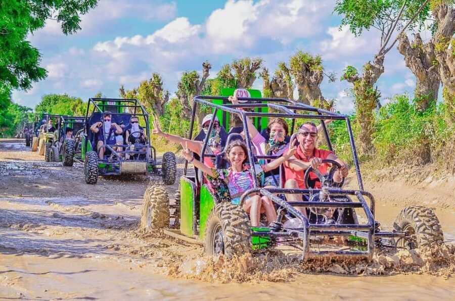From Bávaro: Double Buggy Tour to Macao Beach and Cenote - The buggy portion in the Macao area: speed, mud, and control