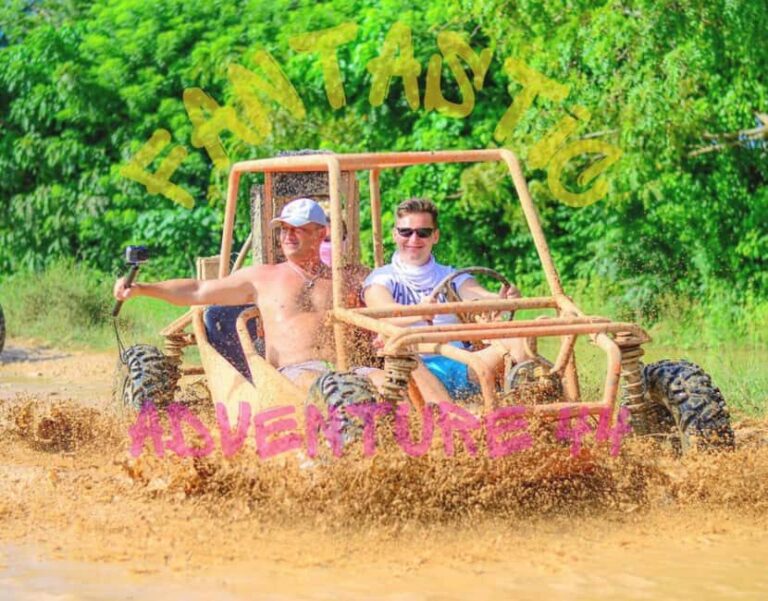 From Bávaro: Double Buggy Tour to Macao Beach and Cenote - Pickup and the shared transfer reality from Bávaro