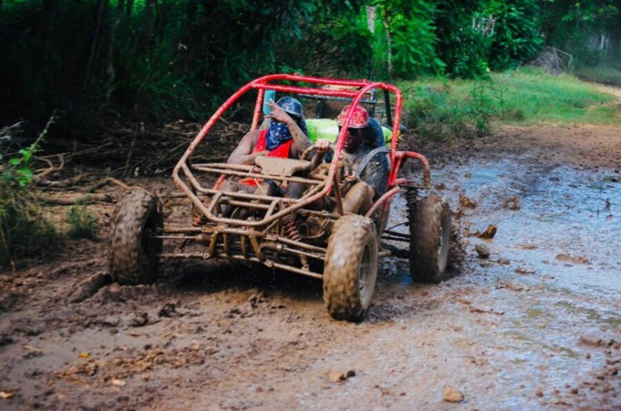 From Bayahibe: Half-day La Romana ATV or 4X4 Buggy Tour - Chavón River water time: where the fun gets physical