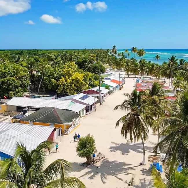 From La Romana: Saona Island for Aida Cruises Passengers - Natural pool shallows and starfish: fun water time with one big rule