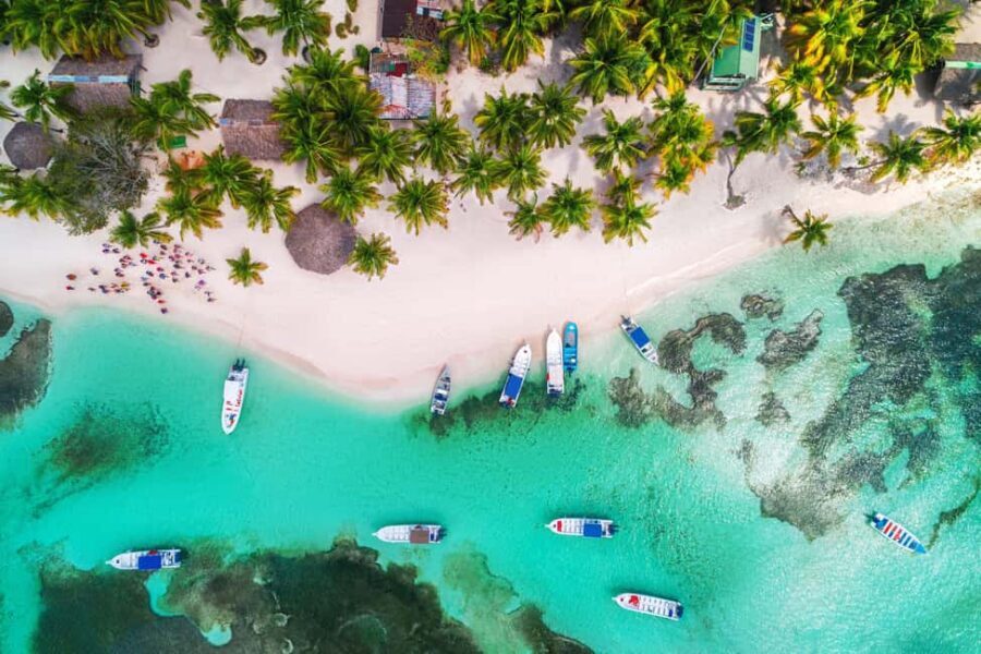 From Punta Cana: Catamaran Tour to Saona Island with Open Bar and Buffet - From Punta Cana to Bayahibe: the transfer that starts the day right