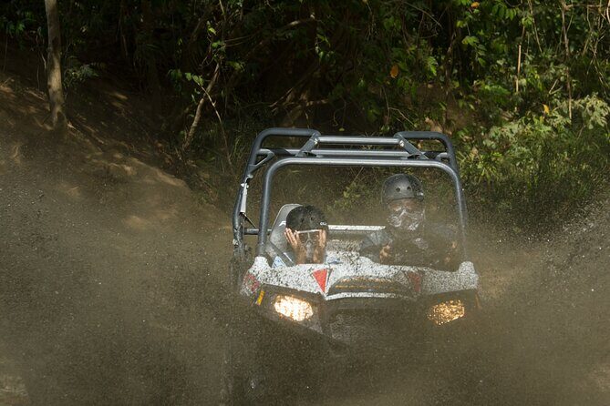 Full-Day Buggy Driving and Waterfall Swimming Experience - The beach pit stop and secret beach route