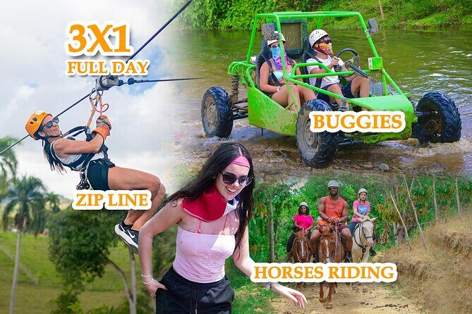 Full Pack Buggies + Horses + Zip Line + Food in Punta Cana - Key things to know before you go