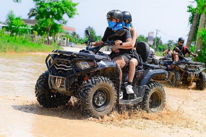 Half-Day Adventure 4x4 ATV, cenote and Macao beach in Punta Cana - Dominican Farm Stop: Organic Coffee and Cacao Tastings