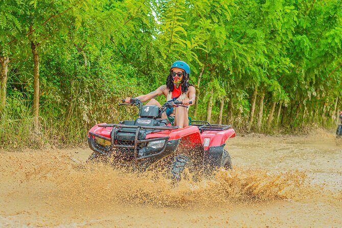 Half-day buggy OR ATV tour to Water Cave and Macao Beach - Water Cave Stop: a natural swim break, not just a photo stop