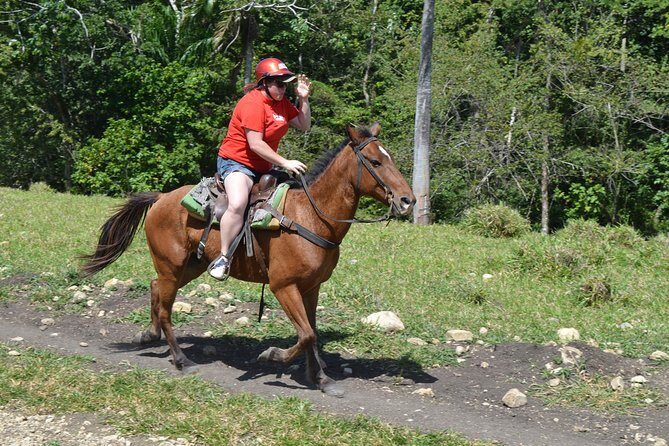 Mega Extreme Adventure: Horseback Riding, Ziplining and more - Stop 1: 27 Waterfalls Damajagua Hike, Swim, and Jumps