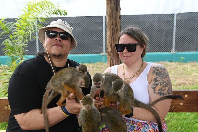 Monkey Tour Interaction and Damajagua waterfalls in Puerto Plata. - The Road Trip Part: How You Use the Time