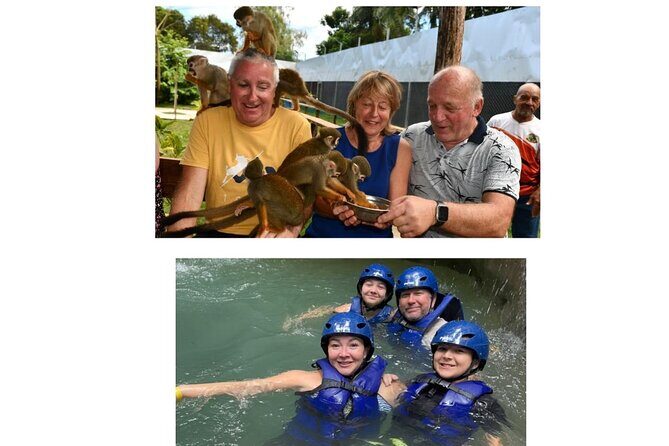 Monkey Tour Interaction and Damajagua waterfalls in Puerto Plata. - Getting Picked Up at Hotels and Cruise Ports