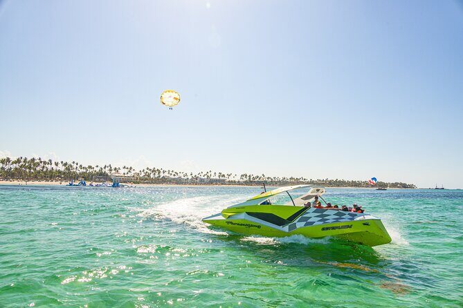 PACKAGE DEAL Catamaran- Snorkeling - Hooka Diving - Parasailing - Snorkeling Stop: Tropical Fish Time by the Reef