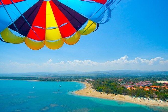 Parasailing Adventure in Bavaro Beach, Punta Cana - What The Flight Over Bavaro Beach Looks Like From Up There