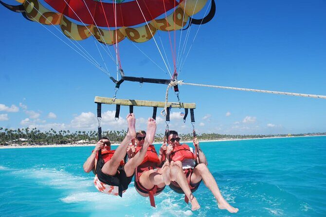 Parasailing Adventure in Punta Cana - Beach-side waiting, shops, and photo expectations