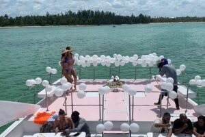 Party Boat and Snorkeling Family-friendly Semi-Private - The Route: Dolphin Tank Panoramic View, Reef Snorkeling, and Natural Pools