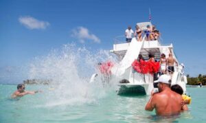 Party Boat / Catamaran Party in Punta Cana - Getting to the Marina: Punta Cana Pickup and a 20-Minute Ride