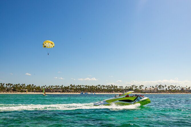 Private Catamaran + Private Parasailing - up to 20 passengers - Private catamaran + parasailing off the Bavaro coast