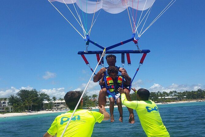 Private Catamaran + Private Parasailing - up to 20 passengers - Dolphins, turtles, and the kind of sightings you can hope for