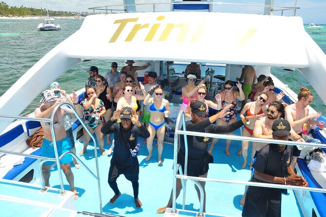Private Luxury Double Slide Party Boat - Stop 2 in Bavaro: Short Water Time That Keeps the Day Fun