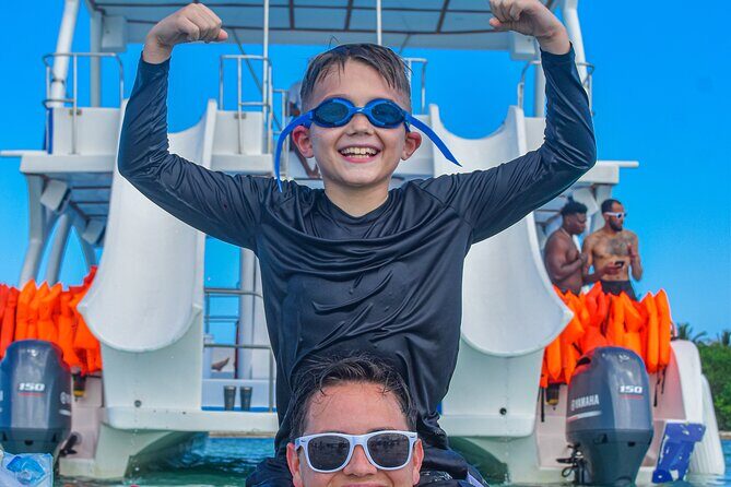 Private Luxury Double Slide Party Boat - Where Pickup Really Matters: Bavaro, Cap Cana, and Other Punta Cana Zones