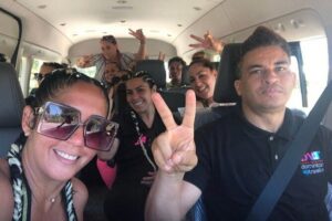 Private Transfer from or to Puerto Plata Airport - Inside the air-conditioned ride: water, soda/pop, and WiFi that actually helps