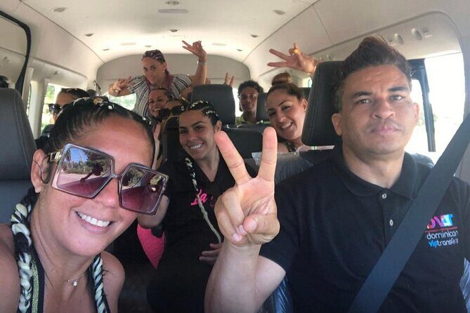 Private Transfer from or to Puerto Plata Airport - Inside the air-conditioned ride: water, soda/pop, and WiFi that actually helps