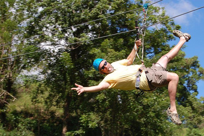 Puerto Plata Triple Adventure - A Three-Part Day: Waterfalls, Horses, and an 8-Cable Zipline