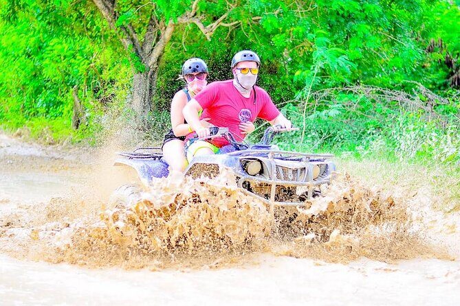 Punta Cana: Amazing ATV Adventure Private Road & Beach W/ PickUp - Trails, Dirt Roads, and Sugarcane Fields: The Main Event